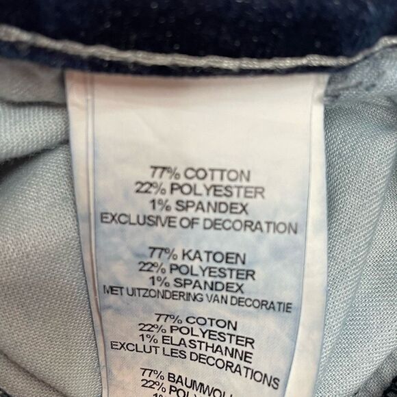 Harley-Davidson Curvy Boot Cut Embellished Jeans Size 28 - Picture 5 of 12